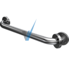 Kit 3 Barra De Apoio Em Aço Inox 60cm Banheiro Idoso Deficien