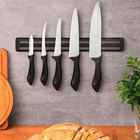 Kit 3 Barra Magnética Imã Suporte Facas Ferramentas 32cm