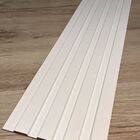 Kit 3 Barra Painel Ripado Branco Encaixe 60x14cm Autocolante