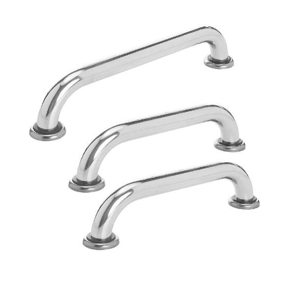 Kit 3 Barras De Apoio Aluminio 2 De 30cm/ 1 De 40cm Idosos