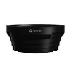 Kit 3 Bebedouros Para Gado 500l Pretos Gplas