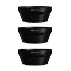 Kit 3 Bebedouros Para Gado 500l Pretos Gplas