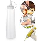 Kit 3 Bisnagas Plásticas Grandes 400ml Para Molhos Maionese P