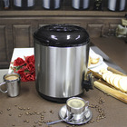 Kit 3 Botijão Garrafa Térmica Aço Inox Pressão Chimarrão Café