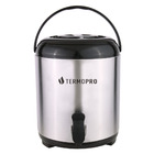 Kit 3 Botijão Garrafa Térmica Aço Inox Pressão Chimarrão Café