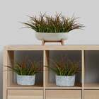 Kit 3 Buquês De Capim Planta Artificial 39cm Para Decoração E