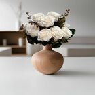 Kit 3 Buquês De Rosas Artificiais Decoração Romântica, Presen