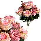 Kit 3 Buquês De Rosas Artificiais Decoração Romântica, Presen