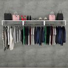 Kit 3 Cabideiros De Parede Arara Para Roupas Com Prateleira O