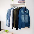 Kit 3 Cabideiros De Parede Em Mdf Branco 60x25x12