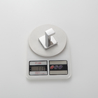 Kit 3 Cabides Gancho Inox De Parede Banheiro Toalhas Roupas