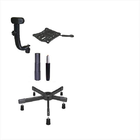 Kit 3 Cadeira Costureira Nr17 Preta