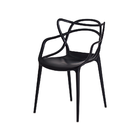 Kit 3 Cadeiras Allegra Preta