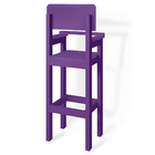 Kit 3 Cadeiras Alta Refeição Infantil Criança Restaurante Lan