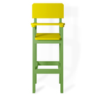 Kit 3 Cadeiras Alta Refeição Infantil Criança Restaurante Lan