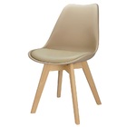 Kit 3 Cadeiras Charles Eames Leda Luisa Saarinen Design Wood