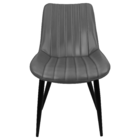 Kit 3 Cadeiras Chicago Poltrona Estofada Tainá Pu Vintage Ret