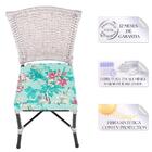 Kit 3 Cadeiras Cozinha Sala De Jantar Varanda Em Alumínio E E