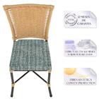 Kit 3 Cadeiras Cozinha Sala De Jantar Varanda Em Alumínio E E