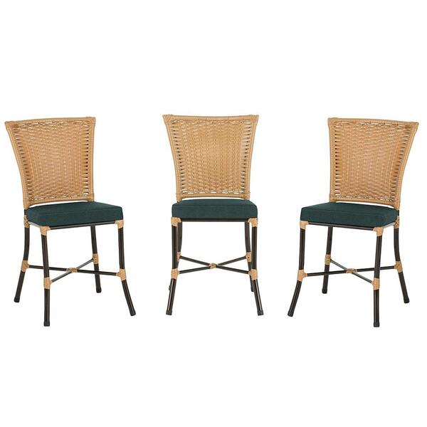 Kit 3 Cadeiras Cozinha Sala De Jantar Varanda Em Alumínio E E