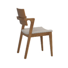 Kit 3 Cadeiras De Jantar Encosto Laminado Demetra Poliéster O