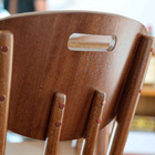 Kit 3 Cadeiras De Madeira Maciça Para Cozinha Sala De Jantar