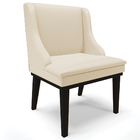 Kit 3 Cadeiras Decorativas Sala De Jantar Base Fixa De Madeir