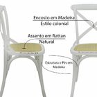 Kit 3 Cadeiras Decorativas Sala De Jantar Cozinha Danna Ratta