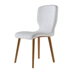 Kit 3 Cadeiras Decorativas Sala De Jantar Madeira Maciça Park