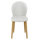 Kit 3 Cadeiras Decorativas Sala De Jantar Madeira Maciça Pusk