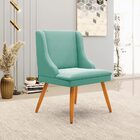 Kit 3 Cadeiras Decorativas Sala De Jantar Pés Palito De Madei