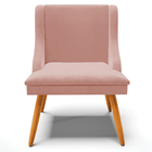 Kit 3 Cadeiras Decorativas Sala De Jantar Pés Palito De Madei