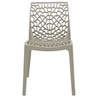 Kit 3 Cadeiras Decorativas Sala E Cozinha Cruzzer (pp) Nude G