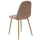 Kit 3 Cadeiras Decorativas Sala E Escritorio Base Clara Emoti