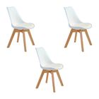 Kit 3 Cadeiras Decorativas Sala E Escritório Selfcare (pp) Br