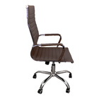 Kit 3 Cadeiras Eames Esteirinha Presidente Escritório Alta Ma