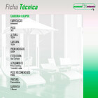 Kit 3 Cadeiras Eclipse Fibra Sintética Aço Carbono Acesse Móv