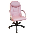 Kit 3 Cadeiras Escritório Day Rosê Gold Base Preta - 1 Girató