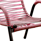 Kit 3 Cadeiras Fio Duplo Prata E Rosa Bebê Luxo Adulta