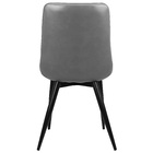 Kit 3 Cadeiras Haifa Livia Tábata Poltrona Estofada Pu Vintag