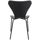 Kit 3 Cadeiras Jacobsen Polipropileno Sala Jantar Base Preta