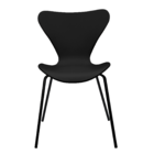 Kit 3 Cadeiras Jacobsen Polipropileno Sala Jantar Base Preta