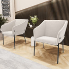 Kit 3 Cadeiras Para Sala De Jantar Estar Living Olívia L02 Bo