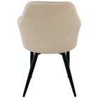 Kit 3 Cadeiras Poltrona Lines Base Preta Recepção Sala Decora