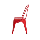 Kit 3 Cadeiras Tolix Iron Design Vermelha