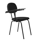 Kit 3 Cadeiras Universitária Secretária Com Prancheta Ecoflex