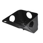 Kit 3 Caixa Gordura Plástica Grande Preta 40x41x41cm Metasul