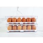 Kit 3 Caixas Organizadoras De Geladeira Transparentes Armazen