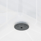 Kit 3 Caixas Organizadoras Plástico Transparente 42L 56L e 72L Top Stock Sanremo