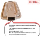 Kit 3 Caixas Plástica 34l Organizadora Bege Grande Tampa Trav